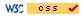 Codice CSS di pagina validato W3C