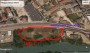 Coordinamento della sicurezza in fase di esecuzione per i lavori di mitigazione del rischio idraulico del fiume Pescara, in Comune di Pescara, tratto a monte del ponte ferroviario prima del tratto canalizzato. - Porzione dell'area d'intervento che presentava particolari criticità.