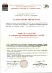 Corso di perfezionamento post-laurea: Safety manager. La sicurezza nei cantieri temporanei e mobili.