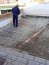 Risanamento degli intonaci del garage, dei frontalini e dei sottobalconi in c.a., sostituzione del lucernario, ripristino della guaina del tetto e sistemazione del posto auto esterno realizzazione di schermatura del portone di ingresso. - Realizzazione massetto armato per posto auto in blocchetti di cls autobloccanti.